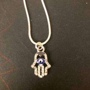 Evil eye necklace